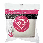 Hario V60 Paper Filter 03 W 100 sheets